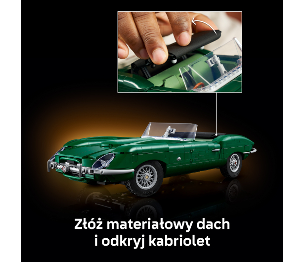 LEGO ICONS 11381 Jaguar E-Type - 1547385 - zdjęcie 6